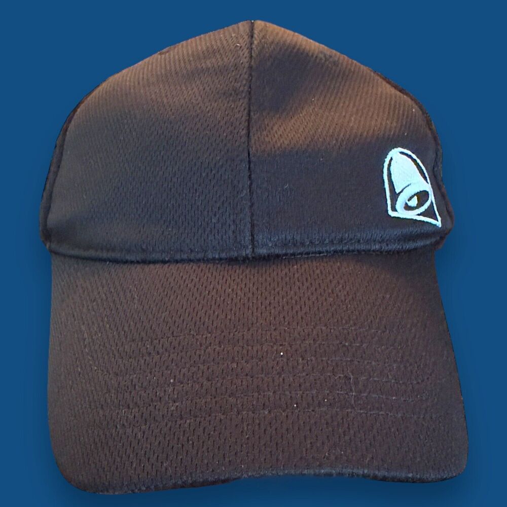 TACO BELL Employee Crew Hat Cap SnapBack Black Mesh Back Unisex Adult Adjustable